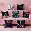 PostGrunge Canadian Band TThree Days Grace Cushion Cover Pillow Case Soft Skin Friendly Fabric Concealed Zipper