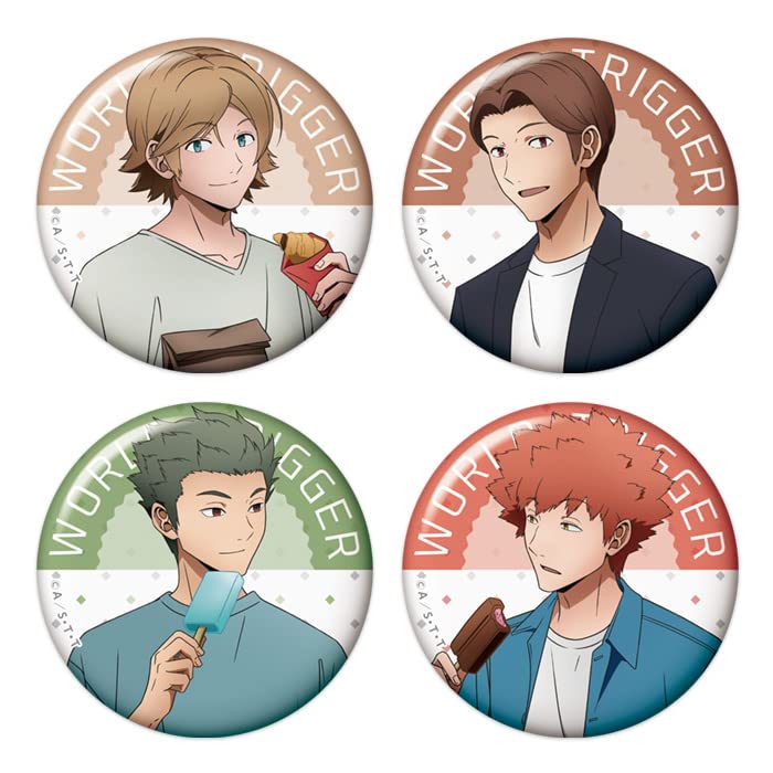 World Trigger Original Trading Badge Daily Life 10 Pieces In 1 Box Ver. Vol.2