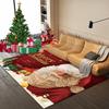 Christmas Decoration Home Living Room Carpet Cartoon Bedroom Bedside Children Non-slip Mat Large Area Sofa Easy Clean Cute Rugs