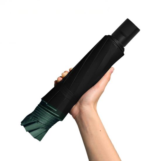Ombrello Pieghevole Portatile a 12 Stecche, Leggero con Ampia Cupola per Sole e Pioggia, Antivento Protezione Solare UV, Ombrello da Viaggio per 2 Persone