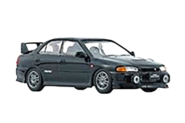 BM CREATIONS Mitsubishi Lancer EVO IV Black RHD Finished Product 1/64