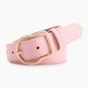 New Korean-style Fashionable Alloy Buckle Women's Belt, Versatile Jeans, Decorative Strap, Smooth and High-end Waist Belt for Women