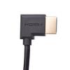 DOONJIEY Right Angle to Male AV HDMI-compatible Male Converter Adapter Cable Cord