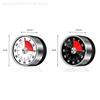 1Pcs Stainless Steel Visual Timer Mechanical Kitchen Timer 60-Minutes Clock Timer With Loud Alarm Magnetic Clock Timer
