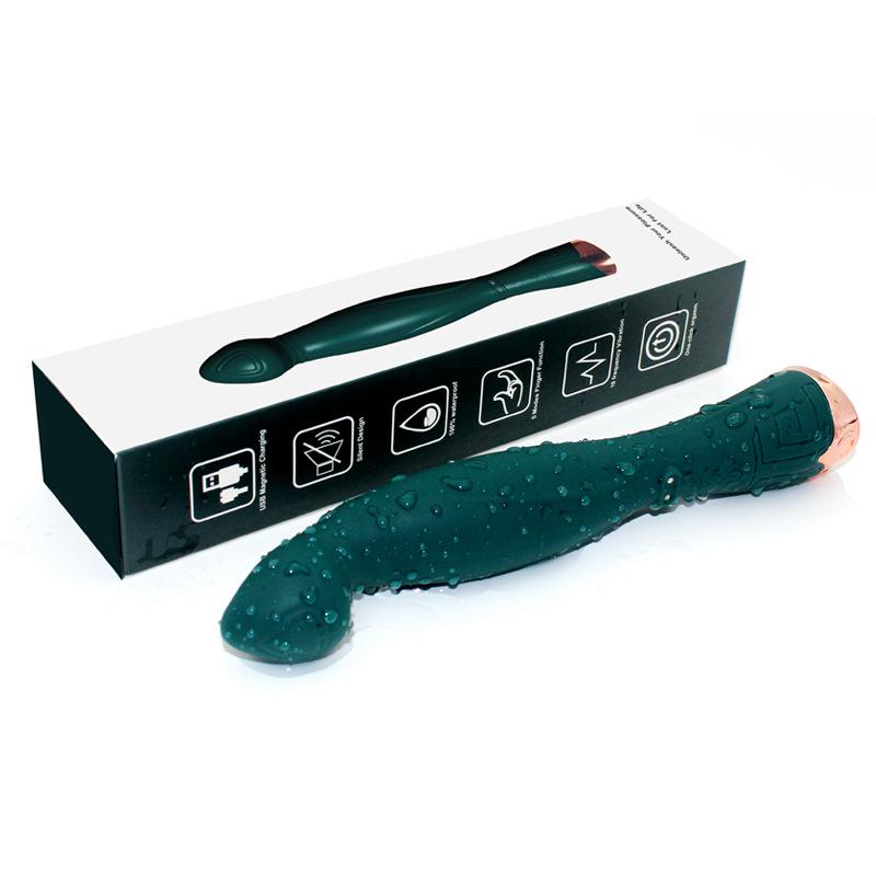 Women's Silicone G-Spot Vibrating Massage Wand