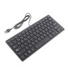 Wired Mini Portable Spanish Keyboard USB Interface for Desktop Computer Ultra Thin 78 Keys