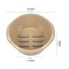 Foot Bath Container with Massage Dots for Relaxation In Dormitory
