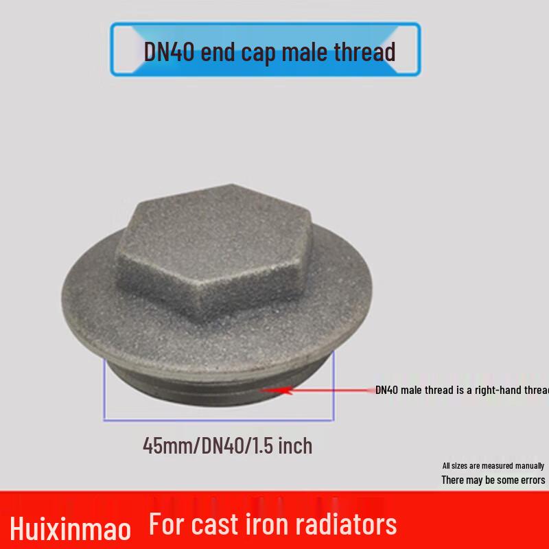Old-Style Cast Iron Radiator Plug