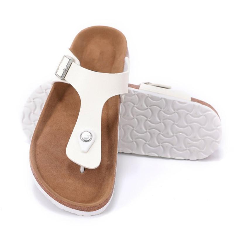 Spring and Summer Footwear Plus Size Flat-bottomed Round-headed Soft-soled Platform Slippers Women's Shoes