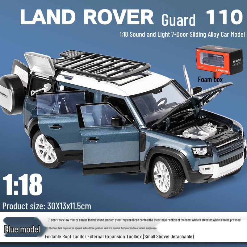 Authentic 1:18 Land Rover Range Rover Alloy Car Model - Fashionable Blind Box Ornaments