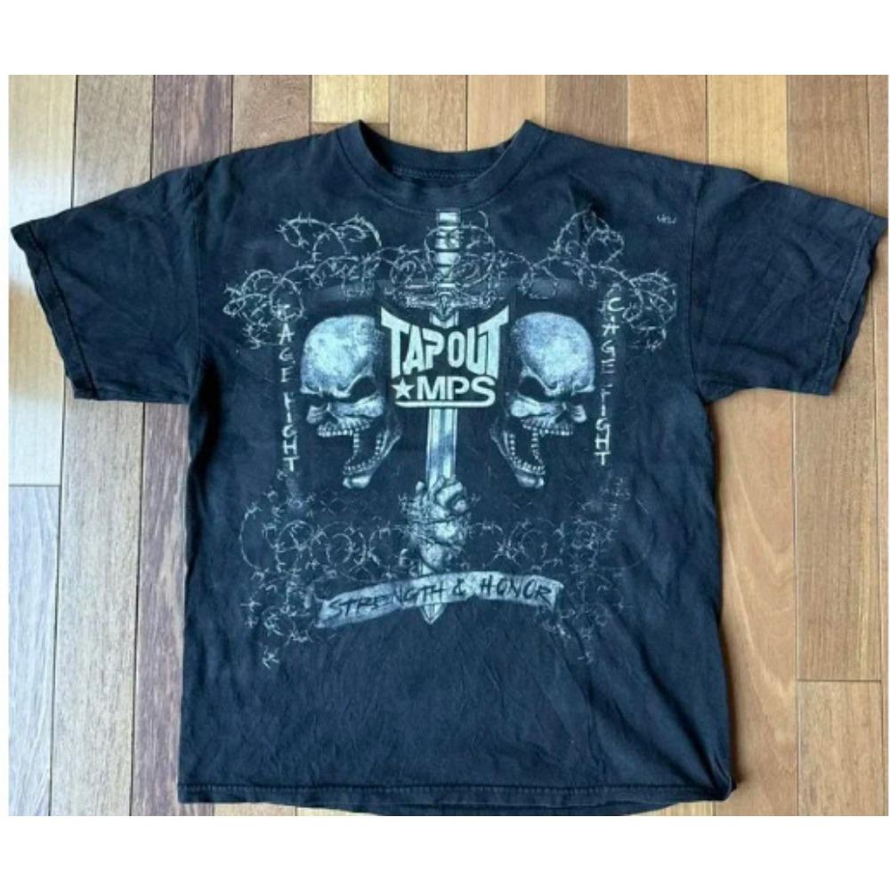 RogueWave Street Style Women Tops Short Sleeve Retro Gothic Style Haute Highend Design Stamp Duty Y2k Punk Style