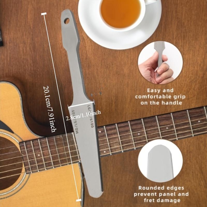 Two Sets Of Guitar Frets Double-sided Files, High Carbon Steel Design Wire Files, With Cleaning Brush Set