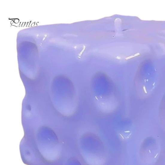 Realistic Cheese Shaped Toys Blueberry Squeeze Toy, Stress Relief Block Sensory Slow Tools Rising Cube Pinch Toy for Home Office Focus Aid Fidget