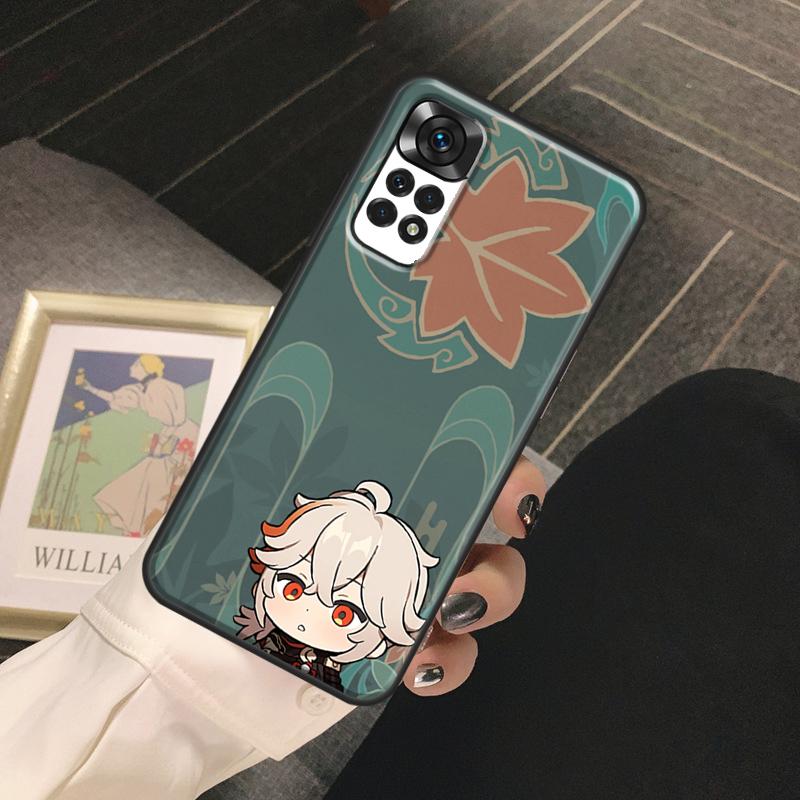 Genshin Impact Kaedehara Kazuha Funda For Xiaomi Redmi Note 13 14 Pro 9 10 11 12 Pro 10S 11S 12S Redmi 13C 10C 12C 14C Case
