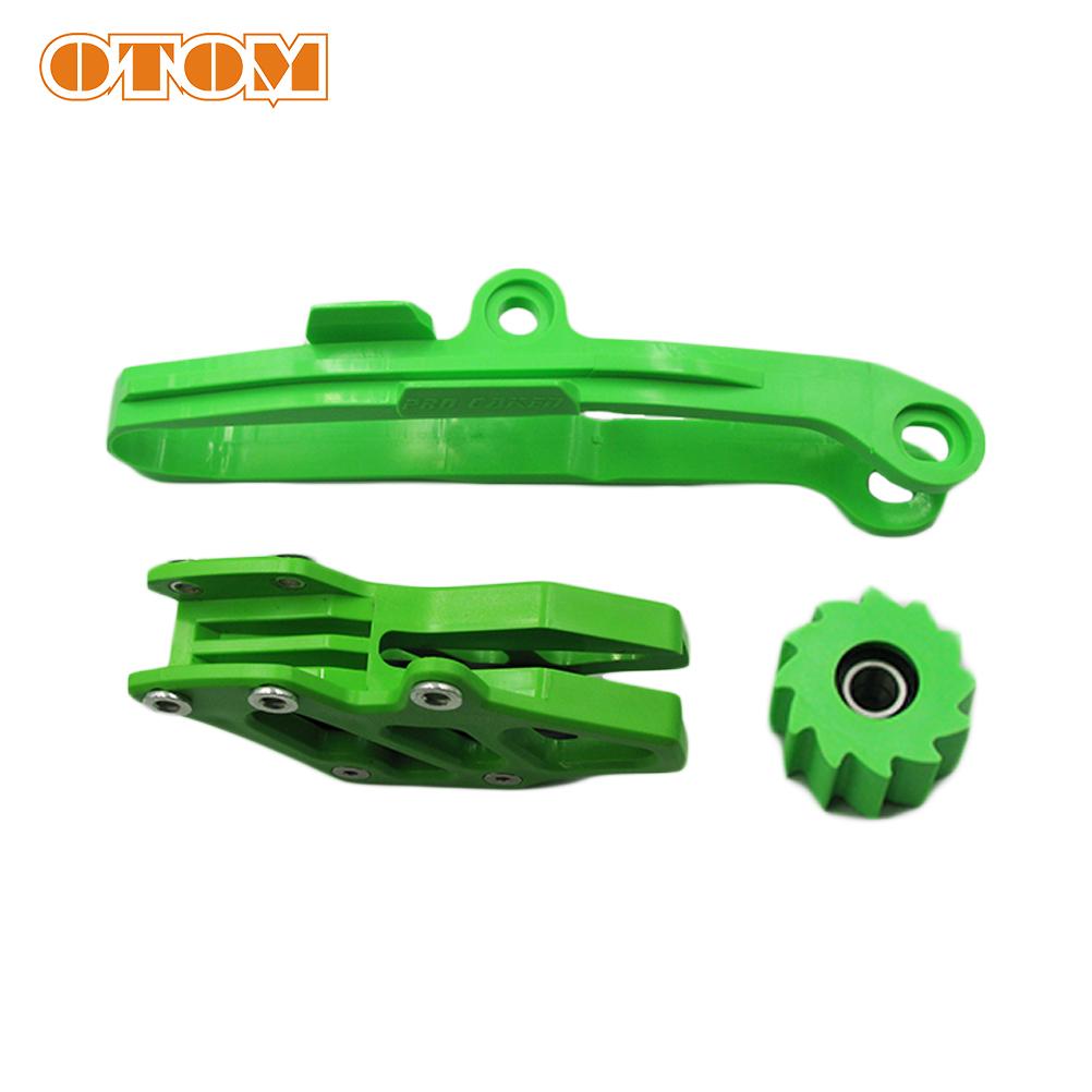 OTOM Motorcycle Chain Guide Slider Guide Swingarm Roller For KAWASAKI KX250F KX450F KX 250F 450F KXF 250 450 2009-2019 Motocross