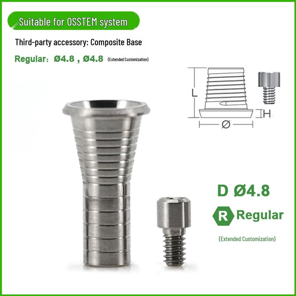 Certified Compatible OSSTEM Implant Abutment Cap Tibase Transfer Post