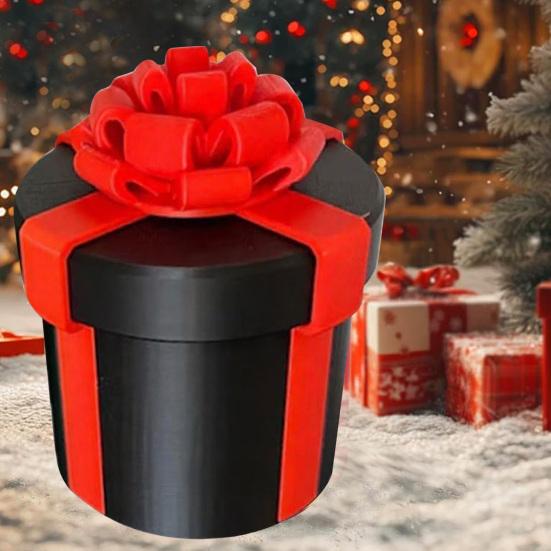 Annoying Nested Screw Gift Box Customizable Difficulty 3 To 10 Tiers Durable Reusable Prank Christmas Gift Packaging Container