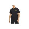 T Shirts Men's Black Crew Neck Moderate Straight Fit DQ1882-010