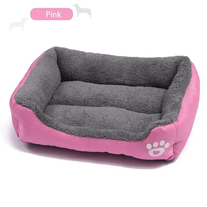 Dog Bed Pets House for Puppy Small Medium Large XXL Supplies Kennel Mat Nesk Sleeping Plush Washable Cat Cushion Products Indoor