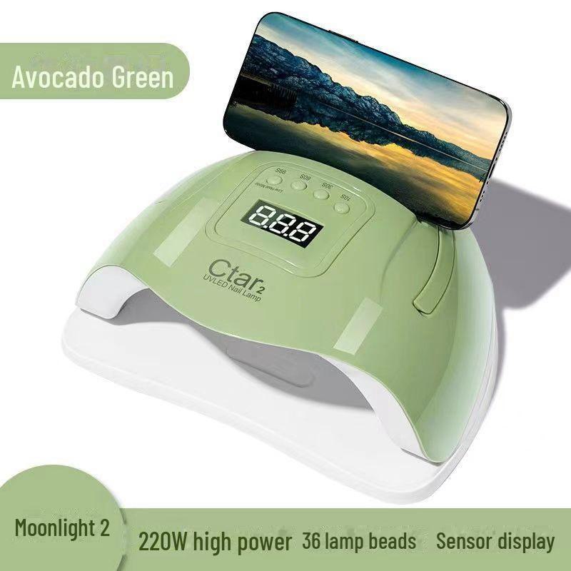 Hochleistungs-Schnelltrocknungs-Nagelkunstlampe: Kein Schwarzwerden der Hände, perfekt zum schnellen Trocknen von Nagellack.