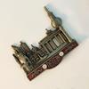 Tyskland Berlin Brandenburger Tor 3D Stereoskopisk Turisme Suvenirer Metalldekorasjon hjem Kjøleskapsmagneter