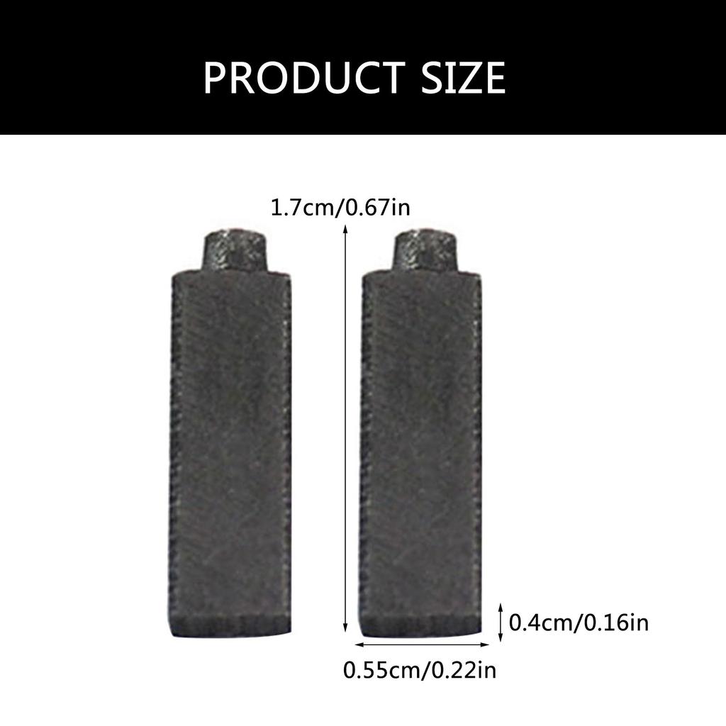 12Pcs Carbon Brushes Anchors Engine Electric Hair Dryer Generals Set For Anchors Engine Electric Hair Dryer Power Tool