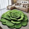 New Flower Carpet Special-Shaped Soft Peony Floor Mat Durable 40X40Cm Non-Slip Absorbent Bathroom Floor Mat