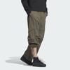 Adidas Fustl Pants Solid Color Loose Knit Sports Pants Men Pants Tree-Branch-Brown IY8029