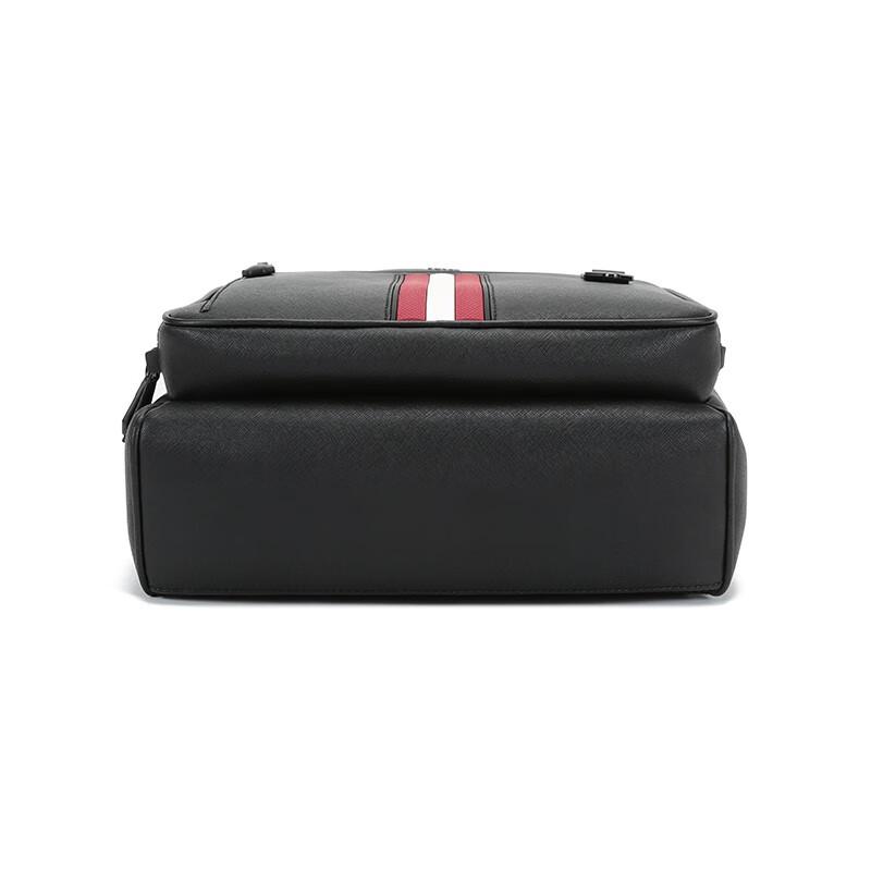 Bally Men's Striped Leather Convertible Backpack