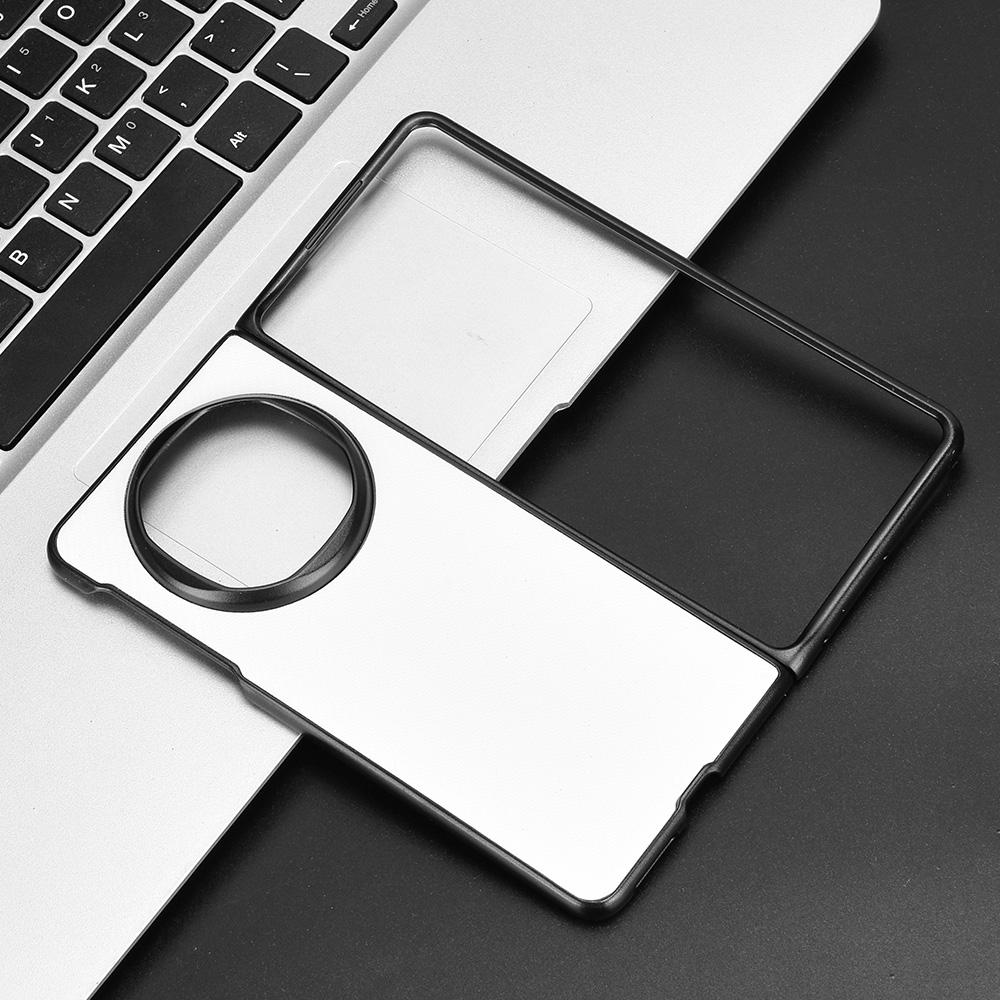 For Huawei Mate X6 Case Carbon Fiber Texture Shockproof PU + PC Phone Cover