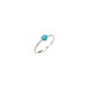 FINDELISE 925 Turquoise Heart Twist Ring