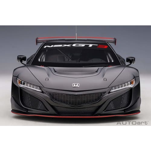 AUTOart 1/18 Scale Honda NSX GT3 2018 Matte Black Finished Product 81899
