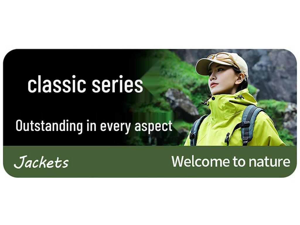 2025 Waterproof Windproof Outdoor Spring Sports Jacket for Couples