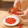 Food Manual Slicers,Stainless Steel Salad Chopper,Rust-Proof Potato Onion Tomato Slicers,Vegetable Fruit Slicers For Salad