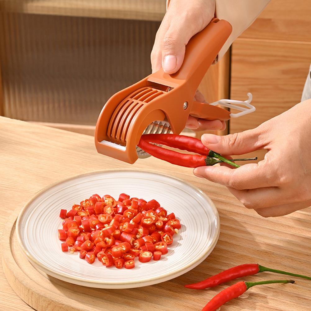 Food Manual Slicers,Stainless Steel Salad Chopper,Rust-Proof Potato Onion Tomato Slicers,Vegetable Fruit Slicers For Salad
