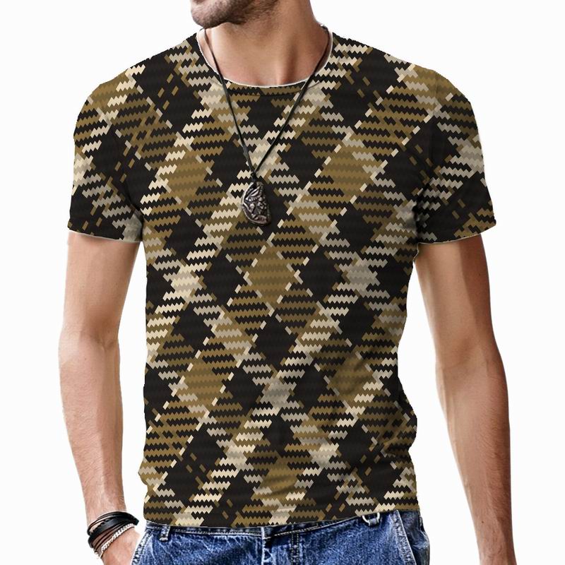 Oversized Vintage T-shirt For Men 3D Striped Print T Shirt Casual Short-sleeved Summer Streetwear Fashion Women Clothing Tees Tops