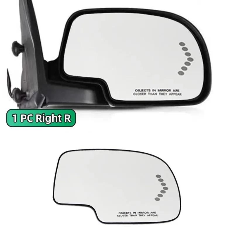 Door Wing Rearview Mirror Glass Side Mirror Lens Heated Glass For Chevy Chevrolet Avalanche Silverado Suburban Tahoe 1500 3500