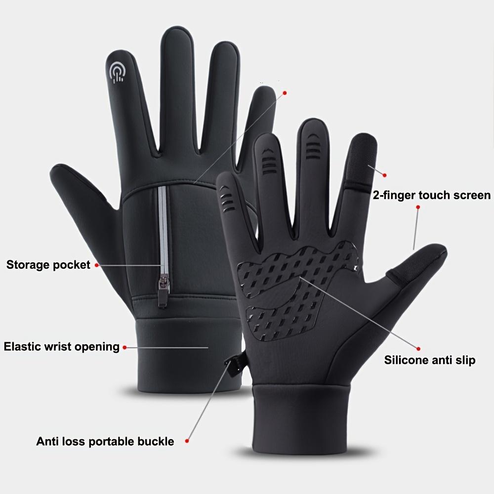 [Pair Winter Gloves] Winter Touch Screen Warm Gloves, Pair | Suitable for Outdoor Cycling, Fishing, Running, Skiing