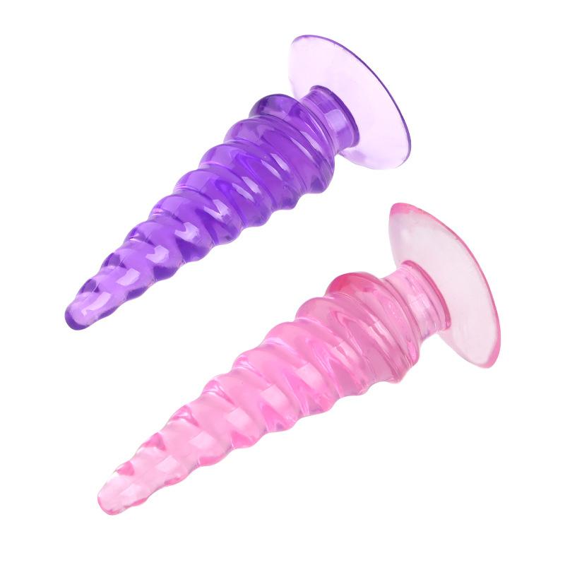 Rotating Pagoda Anal Beads Plug – Suction Base Butt Toy for Men & Women, Couples Adult Sex Toys