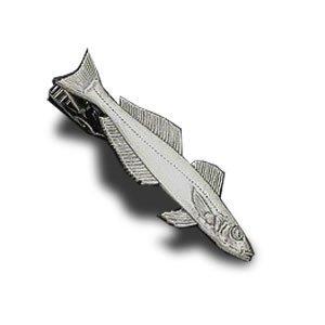 

ISHOKUYA (Ishokuya) Angler Series Unique Fish Tie Clip, Tie Clip, Tie Bar, Japanese Whiting