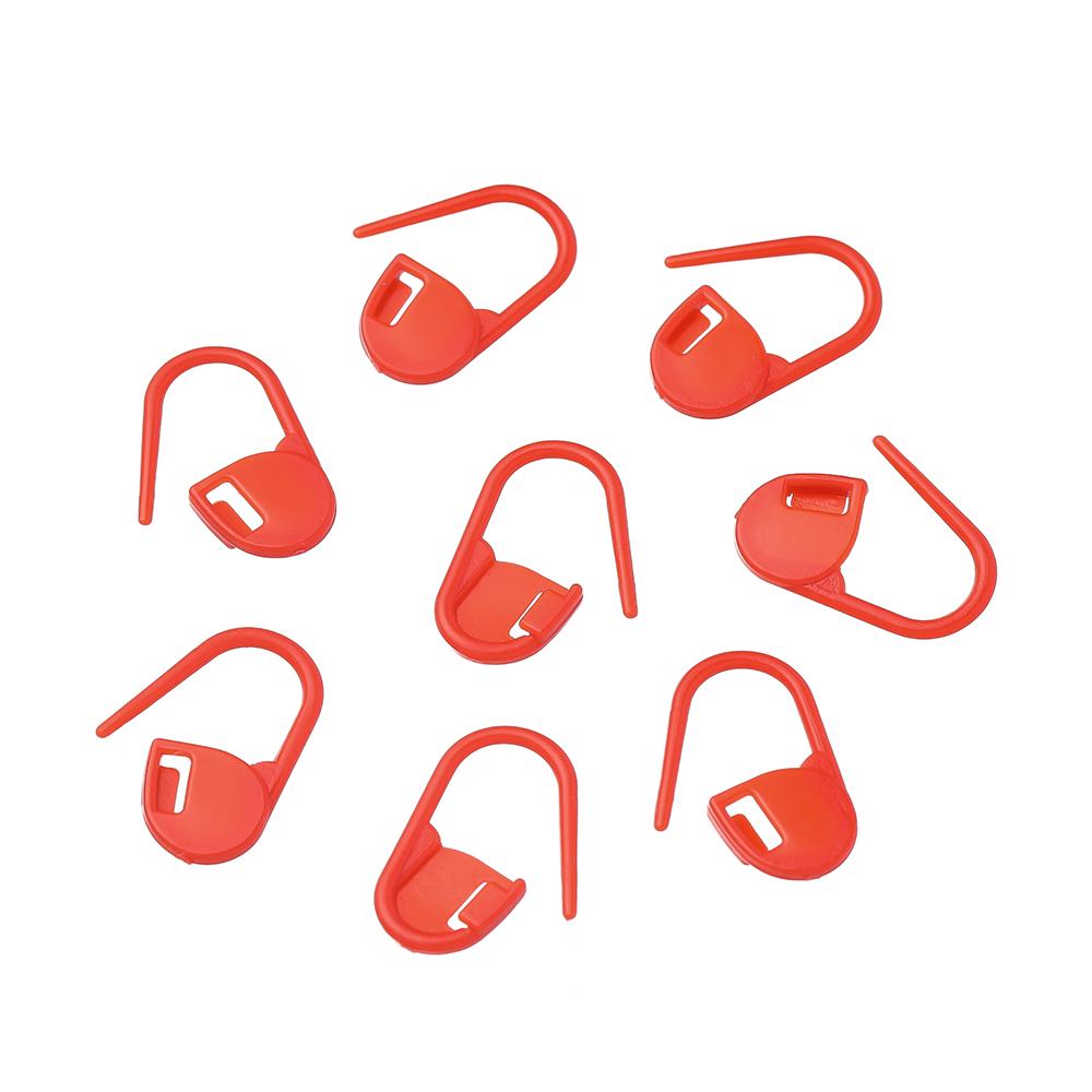 100Pcs/lot Plastic Colored Safety Small Pins Locking Stitch Markers Crochet Latch Needle Clip Hook Tool for DIY Jewelry Making