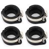 4 Intake Manifold Boots Kit Fit for Kawasaki KZ1000 KZ1100 1981-1982 16065-1135