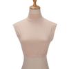 Vintage Solid Color False Collar Detachable Design Loose Hem Detachable Collars Mock Top Style Neck Cover for Women