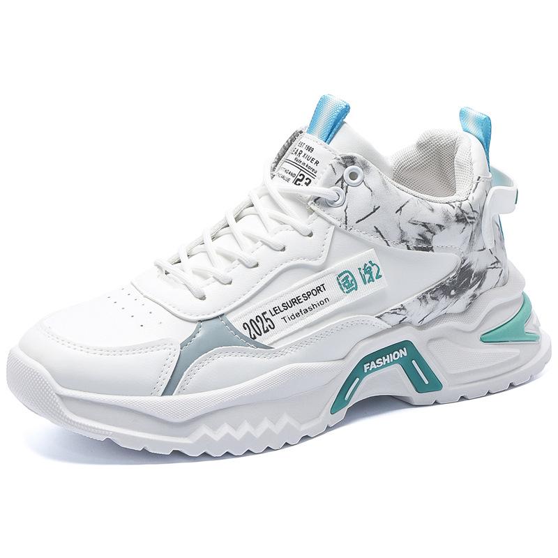 Popular Thick-soled Dad Shoes, Teenage Height-increasing Men's Shoes, Trendy Brand Leisure Sports Trendy Shoes, Versatile and Advanced Putian Shoes