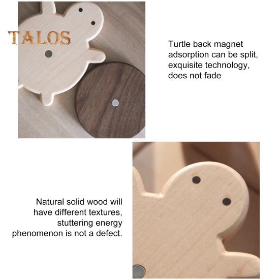 Dřevěná želví podložka Konvice proti opaření Čajová izolační podložka Hrnek na nádobí Dřevěná podložka pod stůl do kuchyně Domácí Dekorace obývacího pokoje