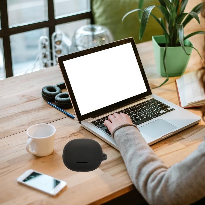 Earphone Shockproof Housing Skin-friendly Guarding Washable Shell Nonslip for MeloBuds N20 Keep Safe From Accidental Dro