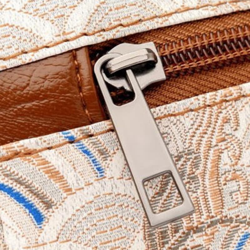 Crossbody bag retro fashion splicing simple shoulder bag