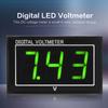 1 buc. Afișaj LED digital de 0,56 inchi Voltmetru impermeabil Panou de măsurare a tensiunii CC (5130V, verde)