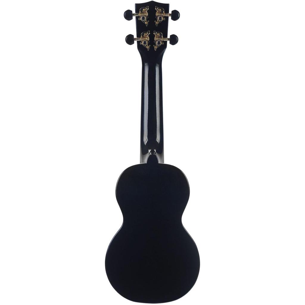 MAHALO Soprano UKULELE Art Series Heart MA1 HE Black