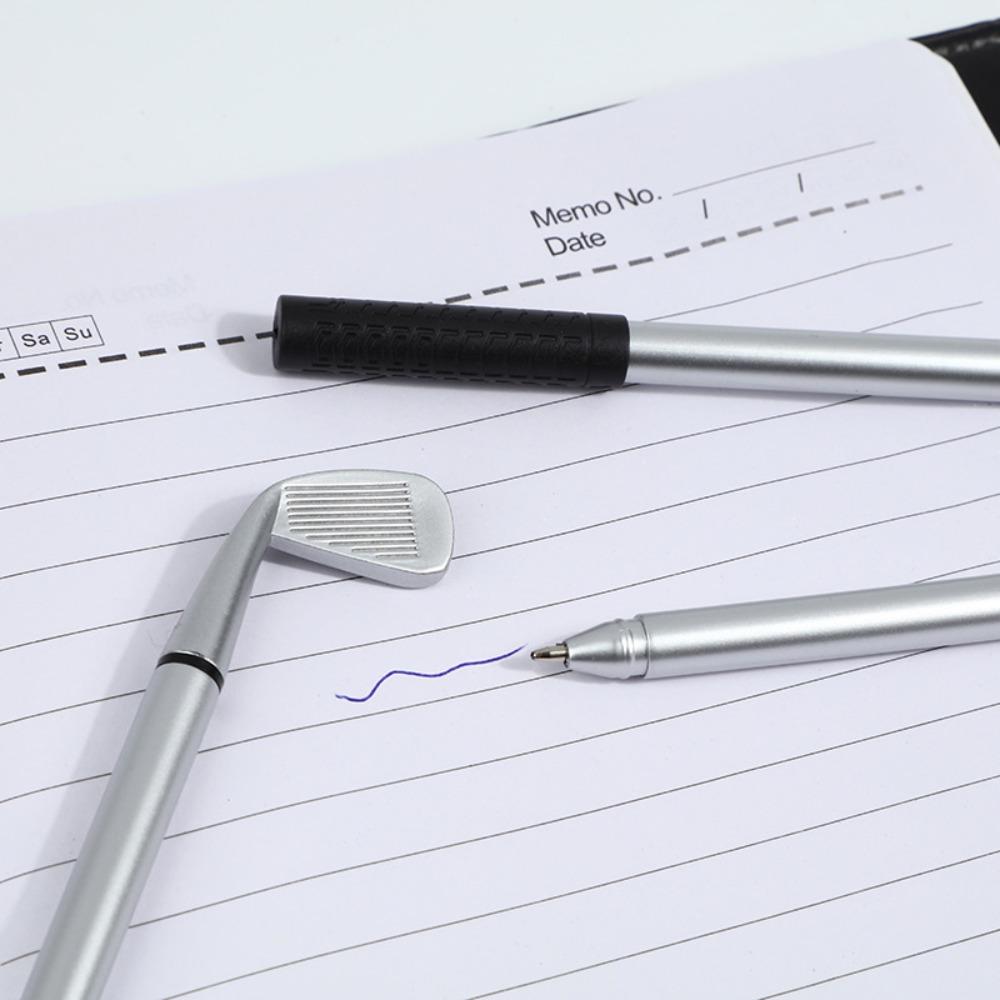 12 Pieces Mini Golf Clubs Pens Black Decorative Golf Pens Golf Ballpoint Pen  Golf Party Favors
